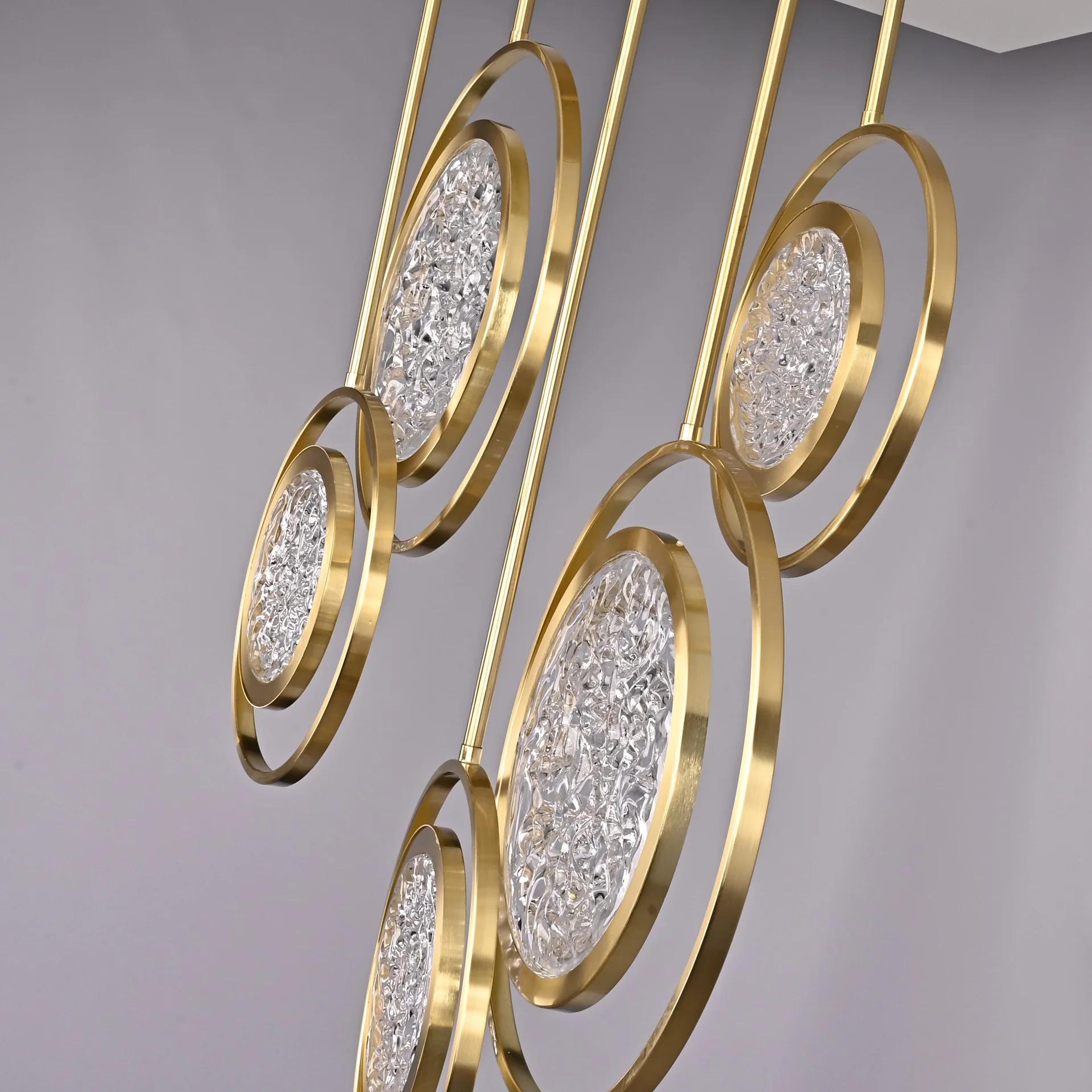 Дизайнерская люстра на штанге ЛУНА lighting collection L60 - миниатюра 5