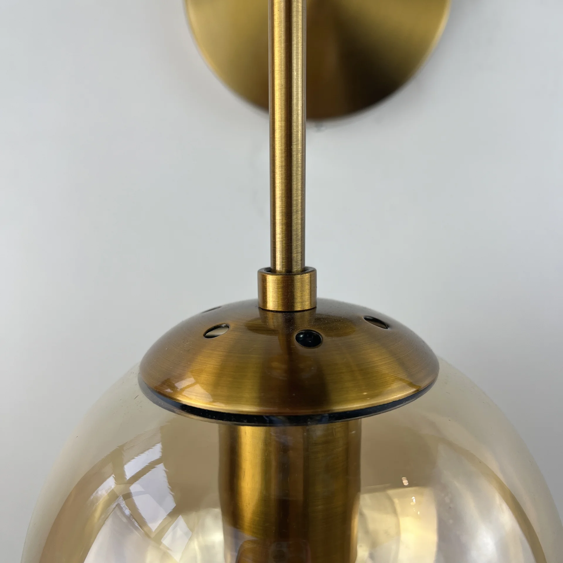 Бра Modo Sconce 2 Globes Gold - миниатюра 15