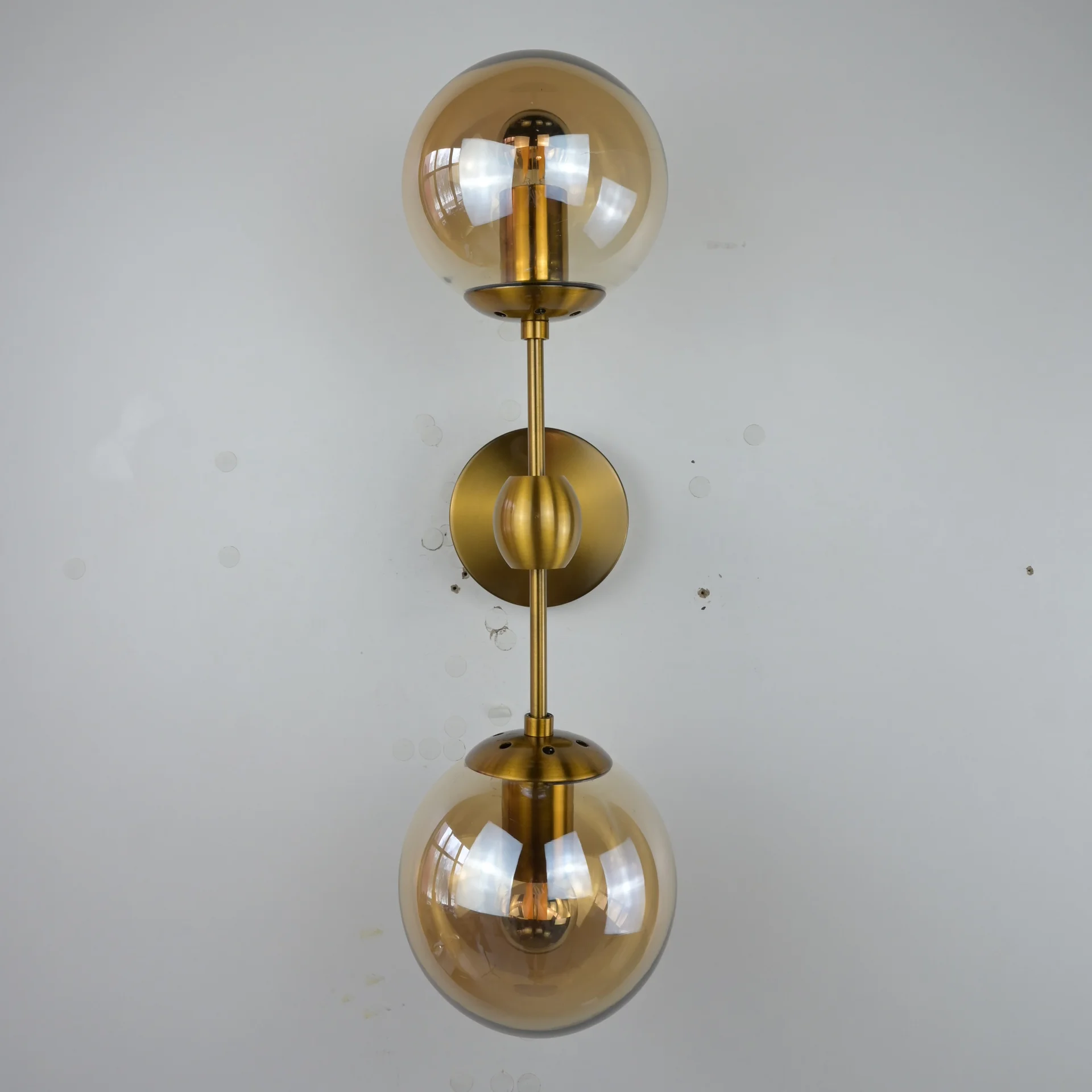 Бра Modo Sconce 2 Globes Gold - миниатюра 6