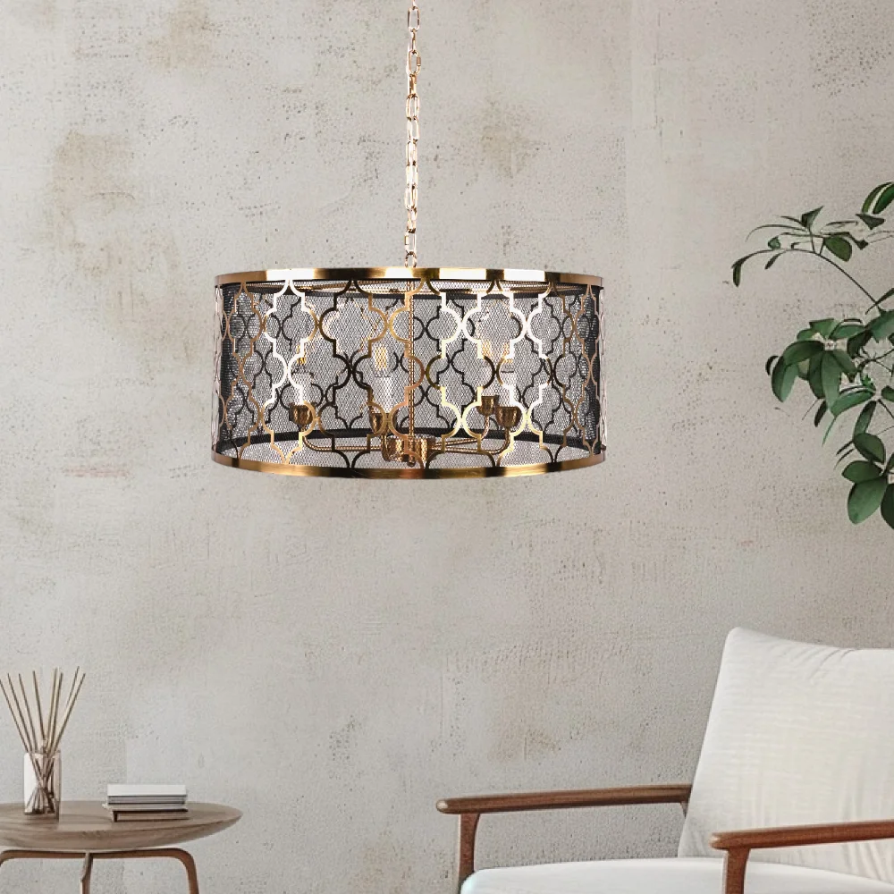 Подвесная люстра Romeo Five Light Pendant Lamp design by Cyan Design - миниатюра 10