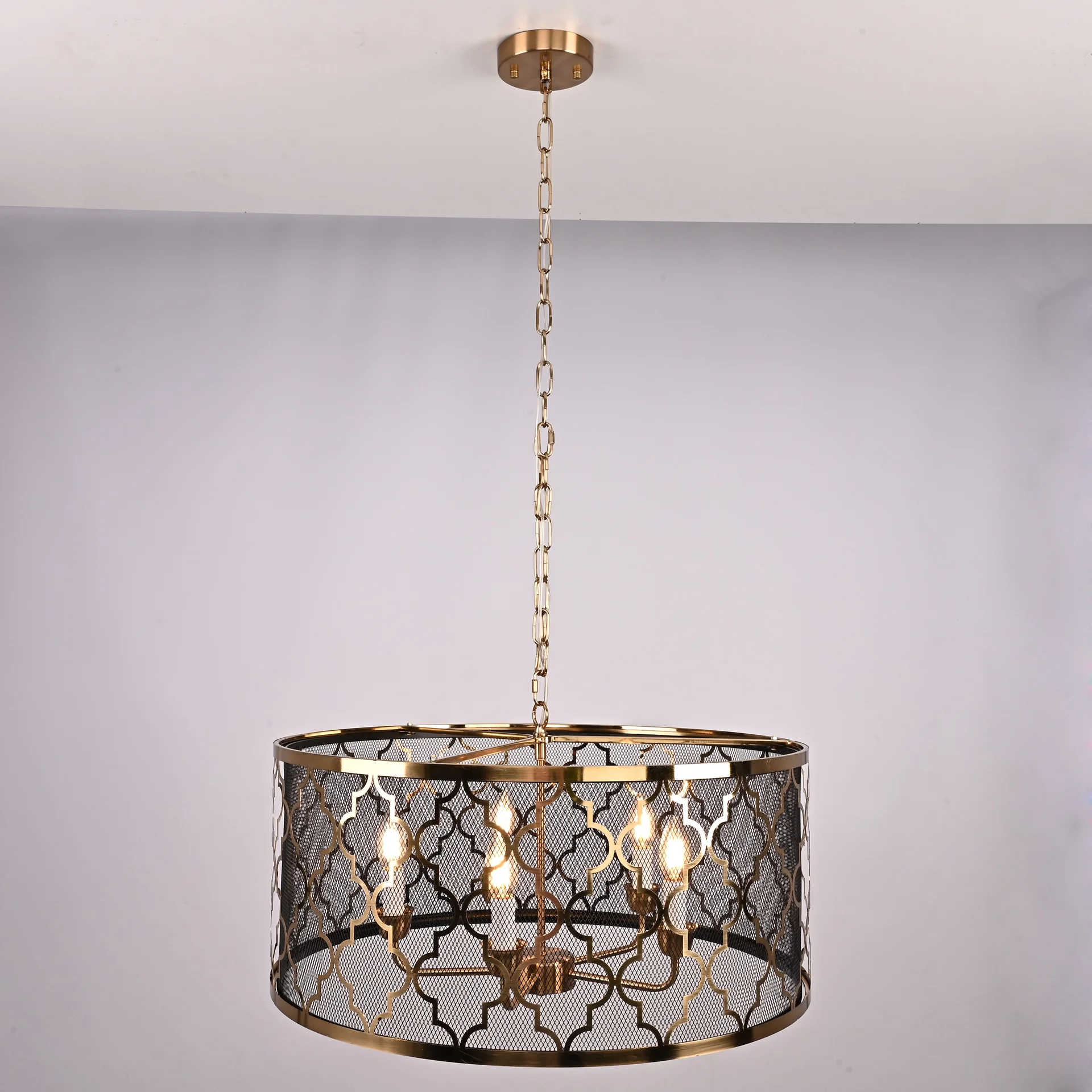 Подвесная люстра Romeo Five Light Pendant Lamp design by Cyan Design - миниатюра 8