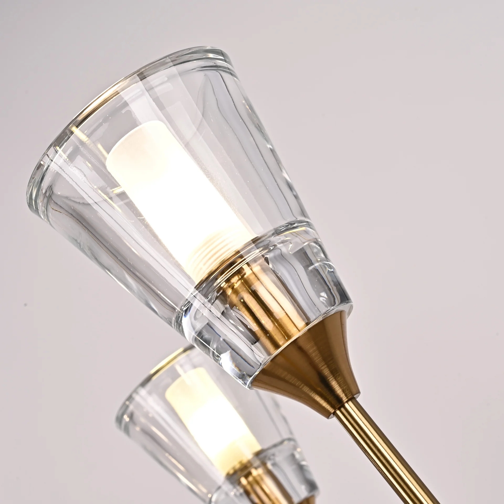 Люстра на штанге TORCHE DE VERRE Round Chandelier 8 - миниатюра 10