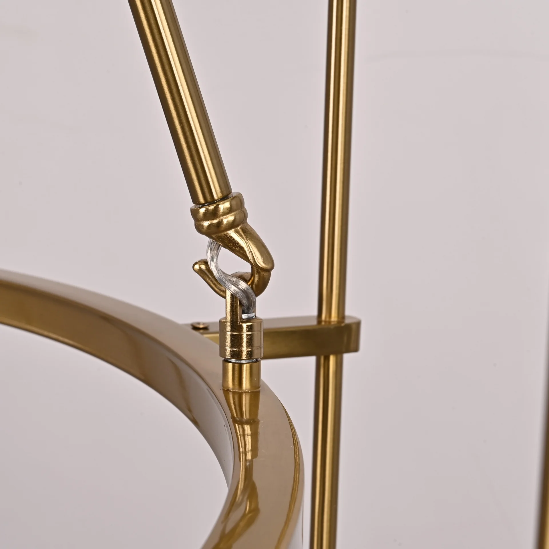 Люстра на штанге TORCHE DE VERRE Round Chandelier 8 - миниатюра 8
