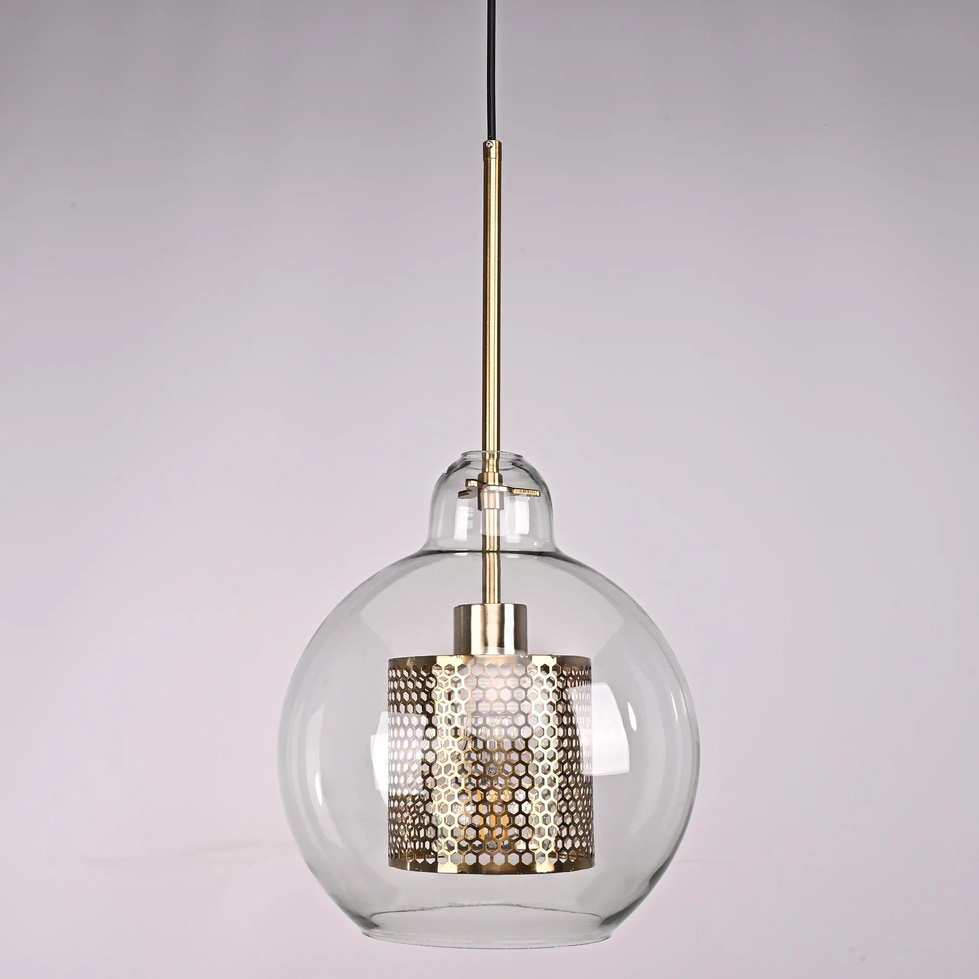 Подвесной светильник CATCH F pear brass D25 - миниатюра 5