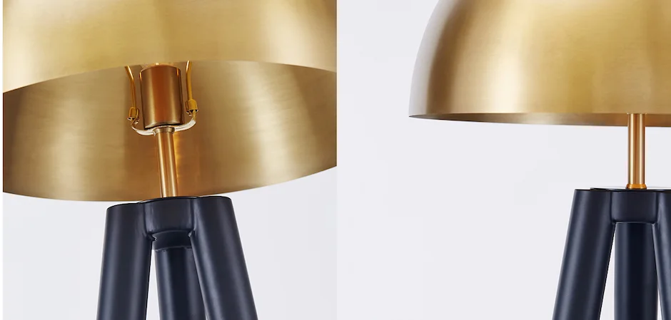 Торшер Matthew Fairbank Fife Tripod Floor Lamp - миниатюра 2