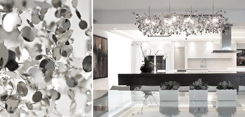 Подвесной светильник Tezani Argent Suspension Linear - миниатюра 2
