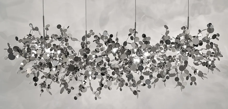 Подвесной светильник Tezani Argent Suspension Linear - миниатюра 3
