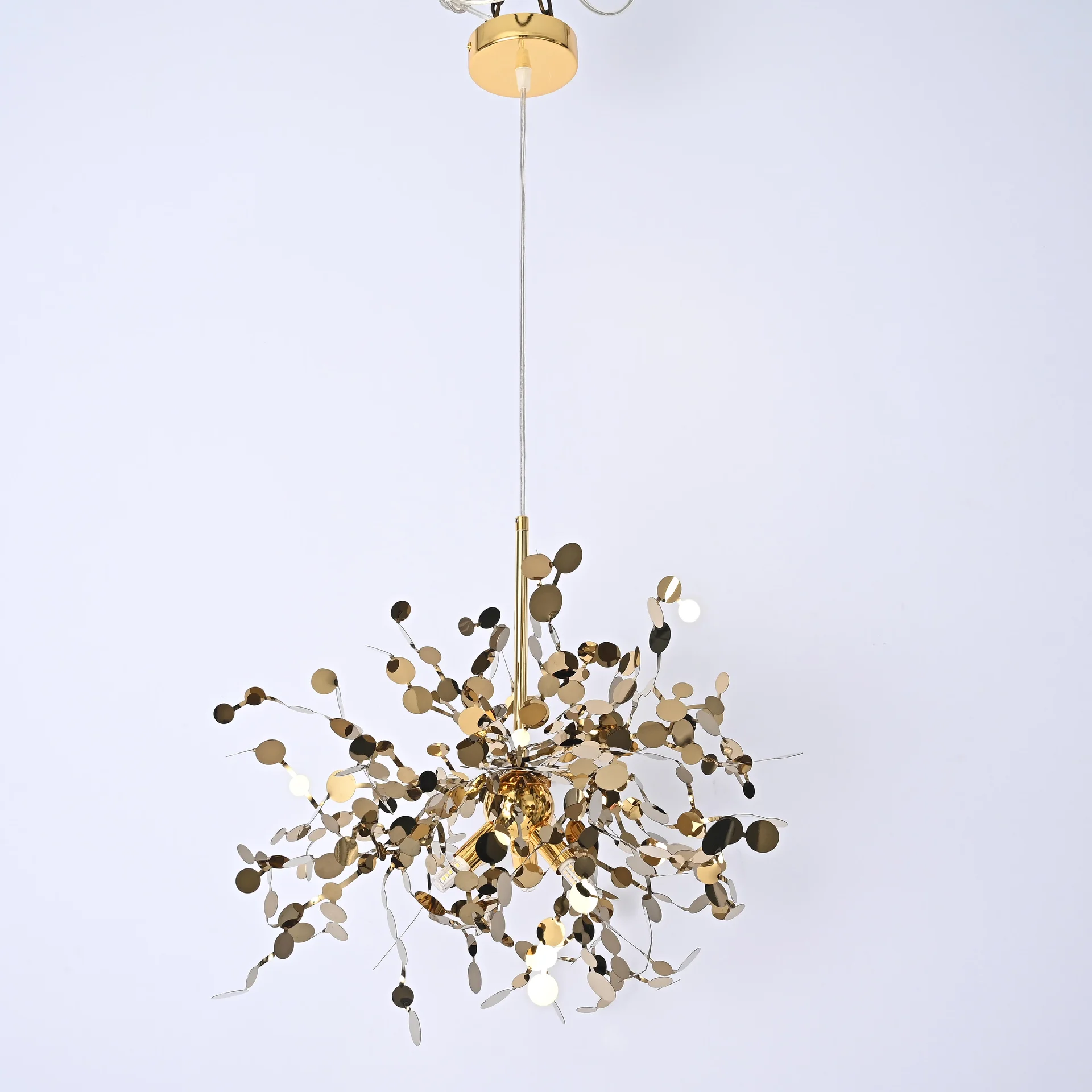 Подвесной светильник Tezani Argent Suspension Pendant lamp 40 Gold - миниатюра 3