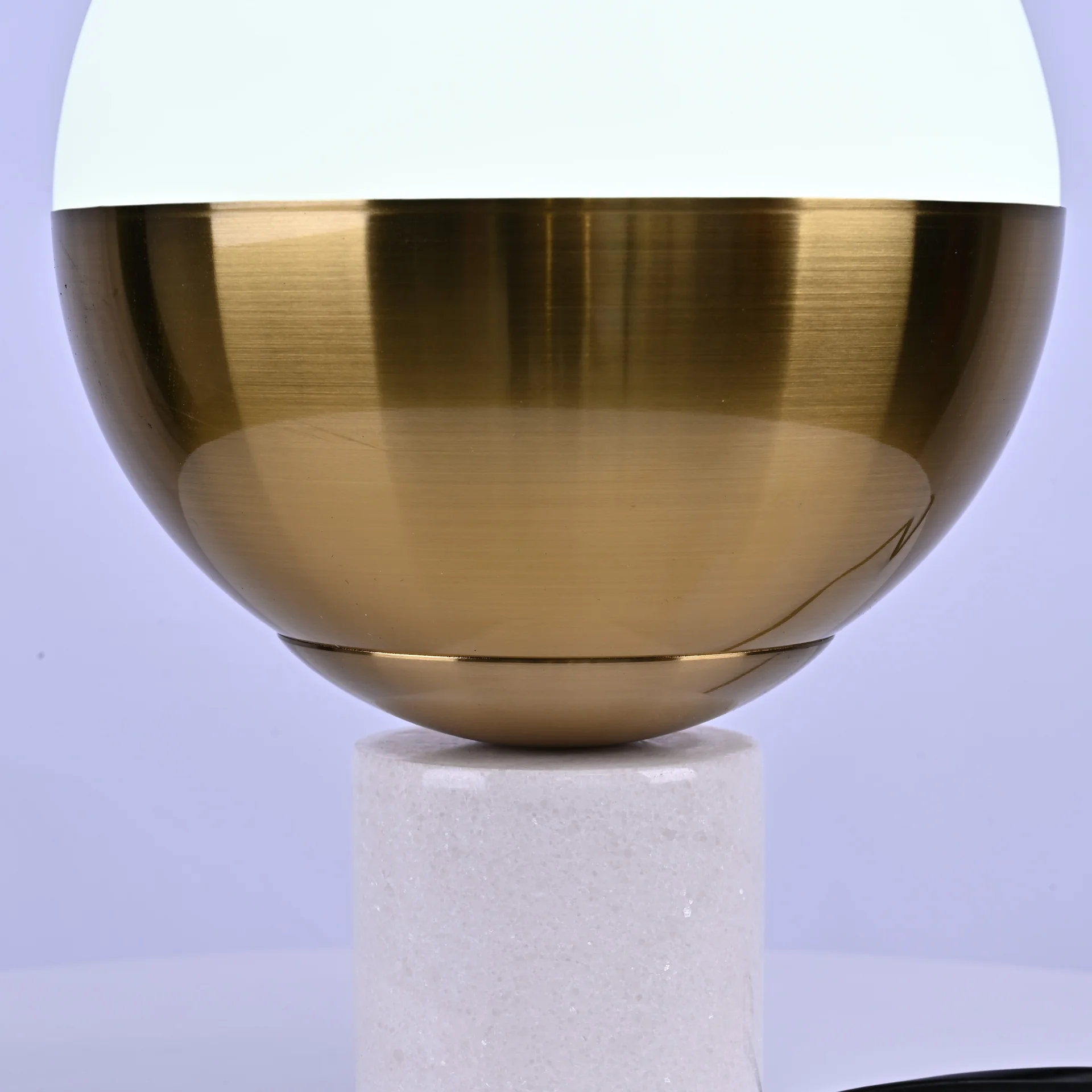 Настольная лампа Geneva Globe Marble - миниатюра 3