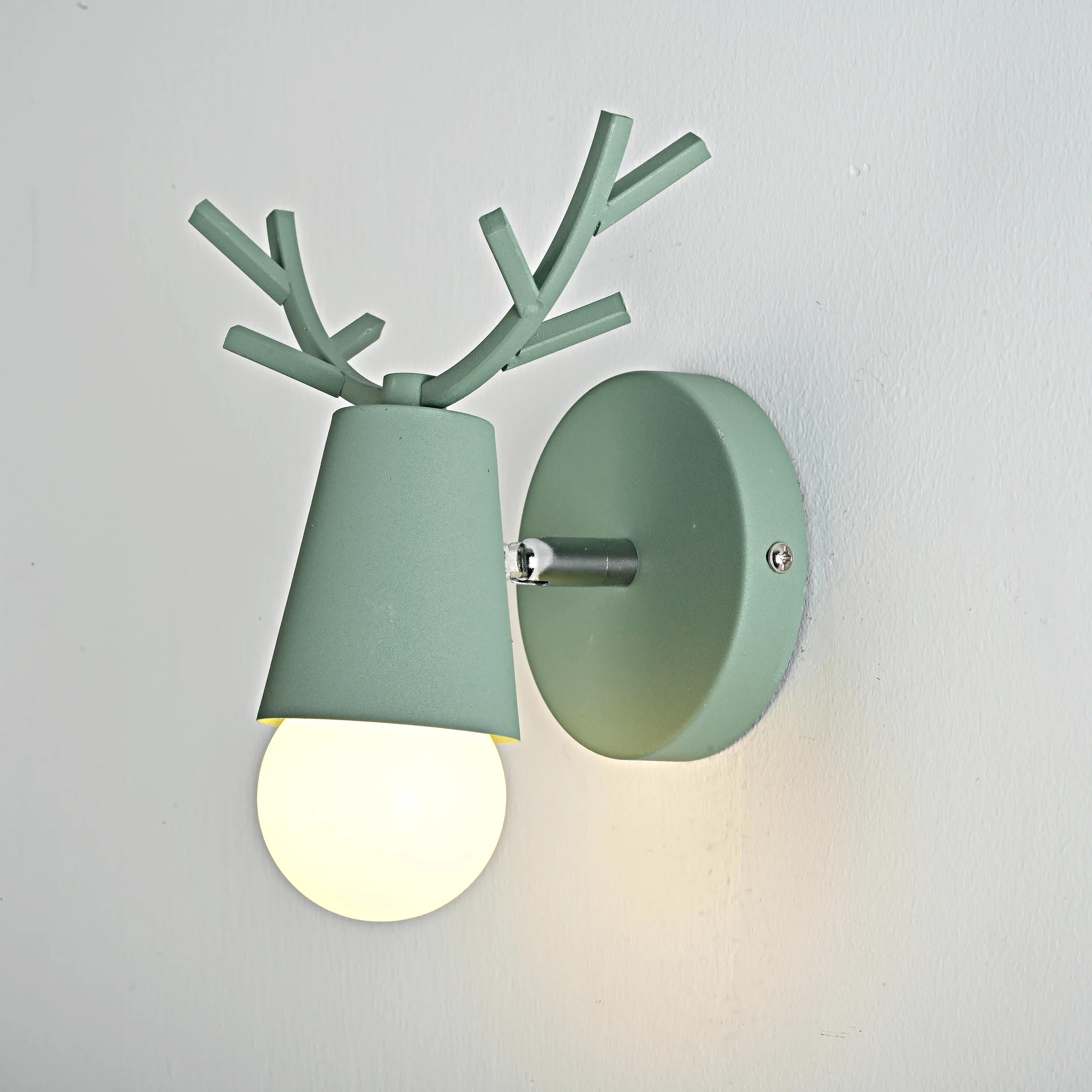 Бра с рожками DEER A Green - миниатюра 7