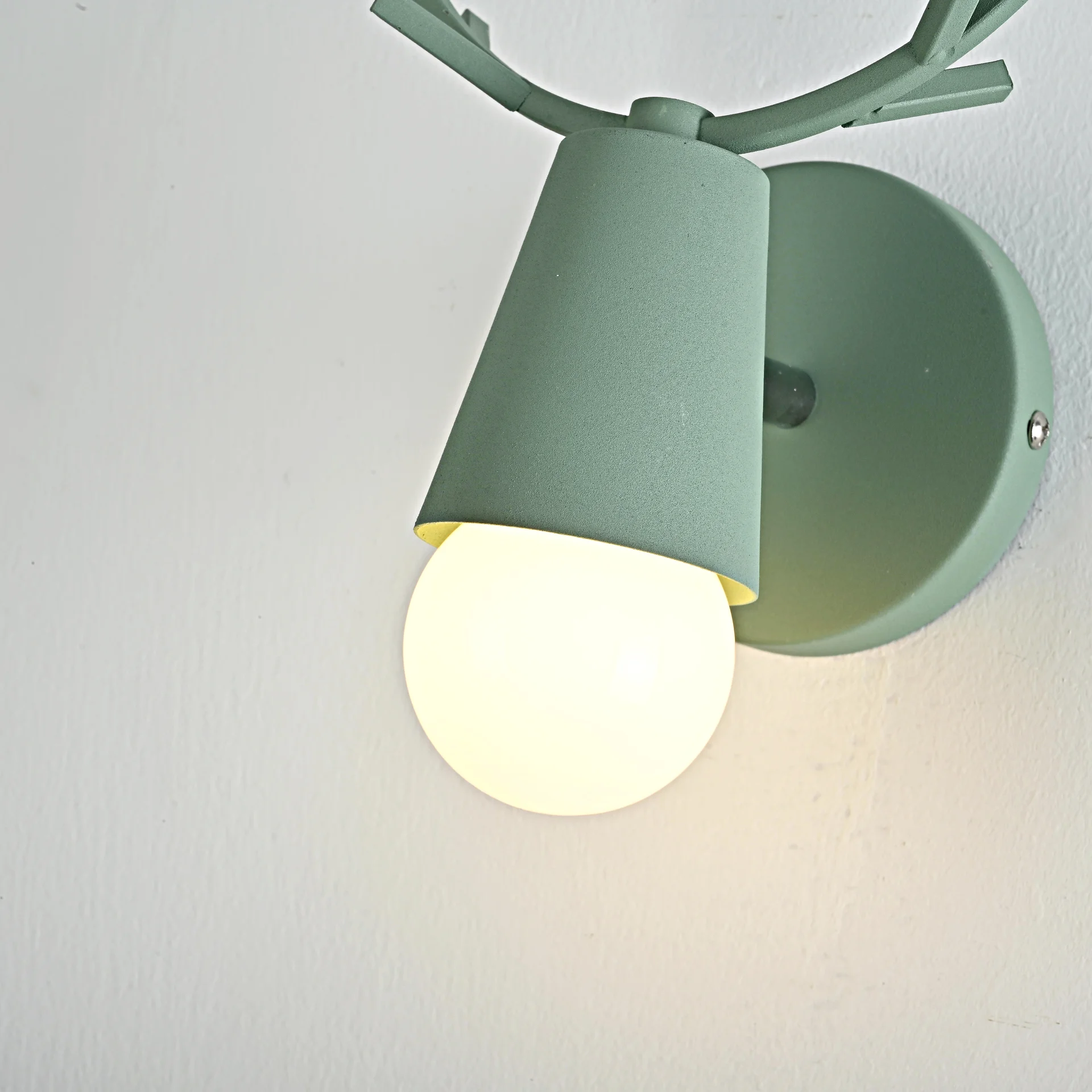 Бра с рожками DEER A Green - миниатюра 8