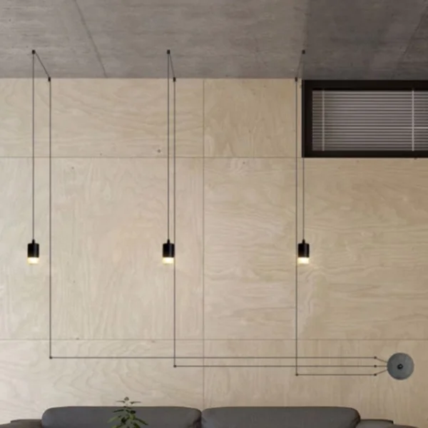 Подвесной светильник Via Wireflow polyhedral 0363 FreeForm Suspension lamp - миниатюра 12