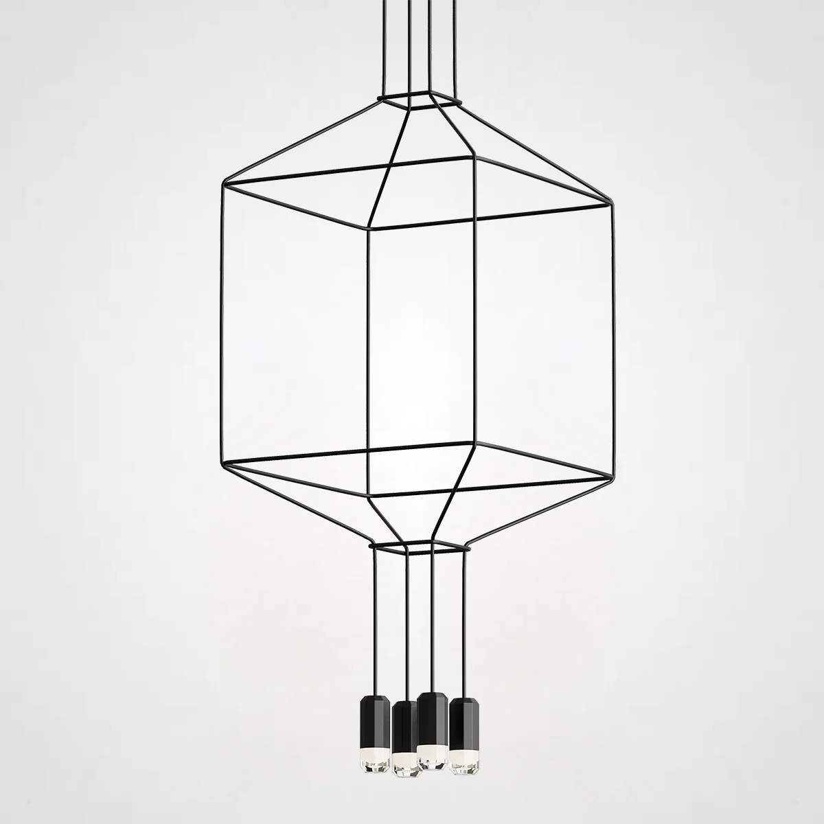 Подвесной светильник Via Wireflow polyhedral 0311 Pendan Light - изображение 1