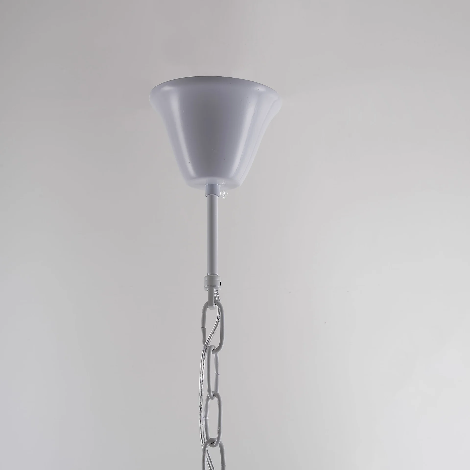 Люстра Anselme White Wood Large Chandelier - миниатюра 3