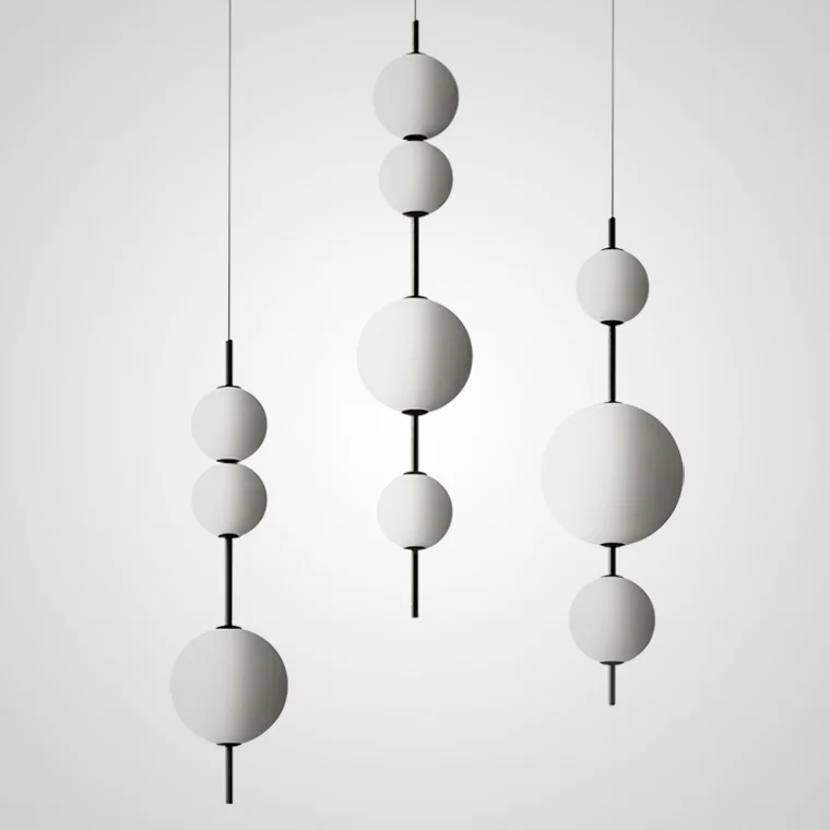 Подвесной светильник White beads Pendant - миниатюра 2