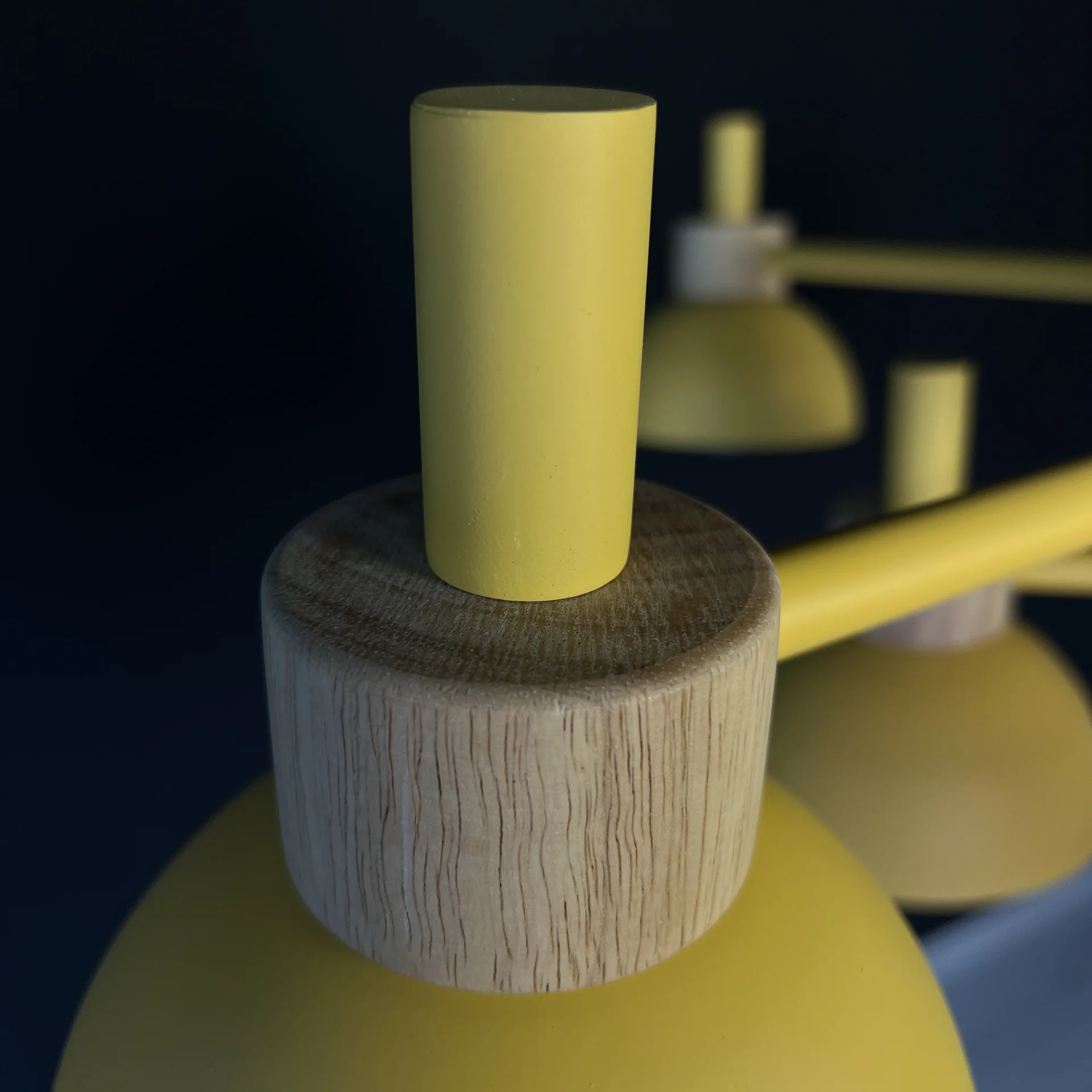 Люстра на штанге FANTA A 8 lights Yellow - миниатюра 10