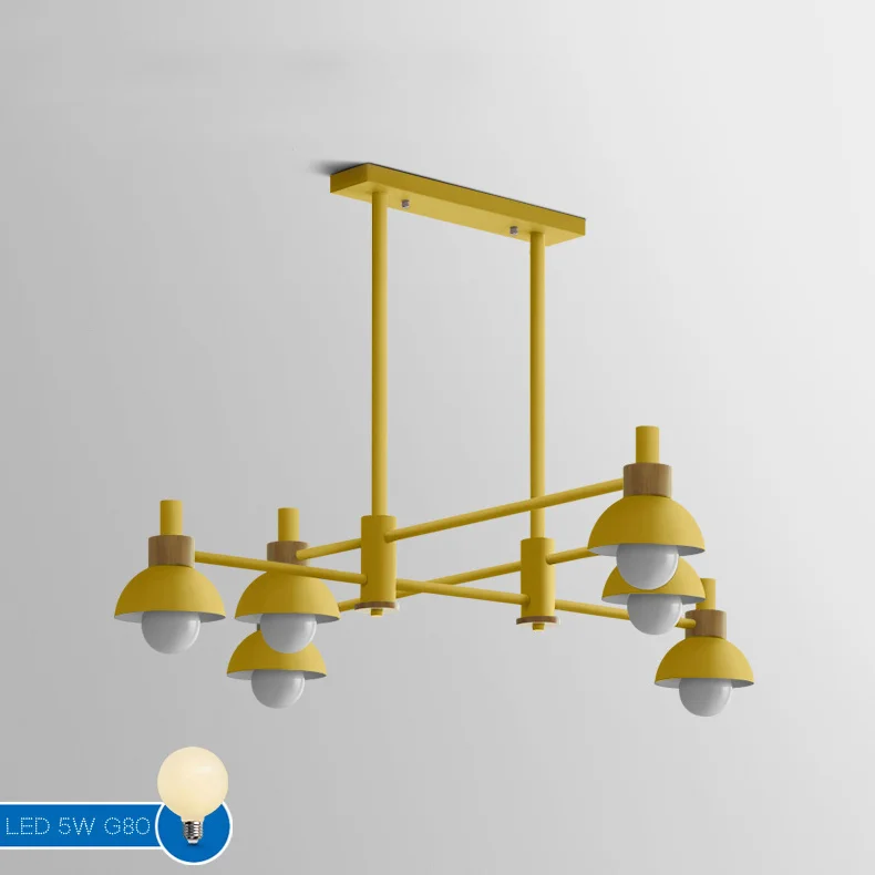 Подвесной реечный светильник FANTA LONG Yellow - изображение 1