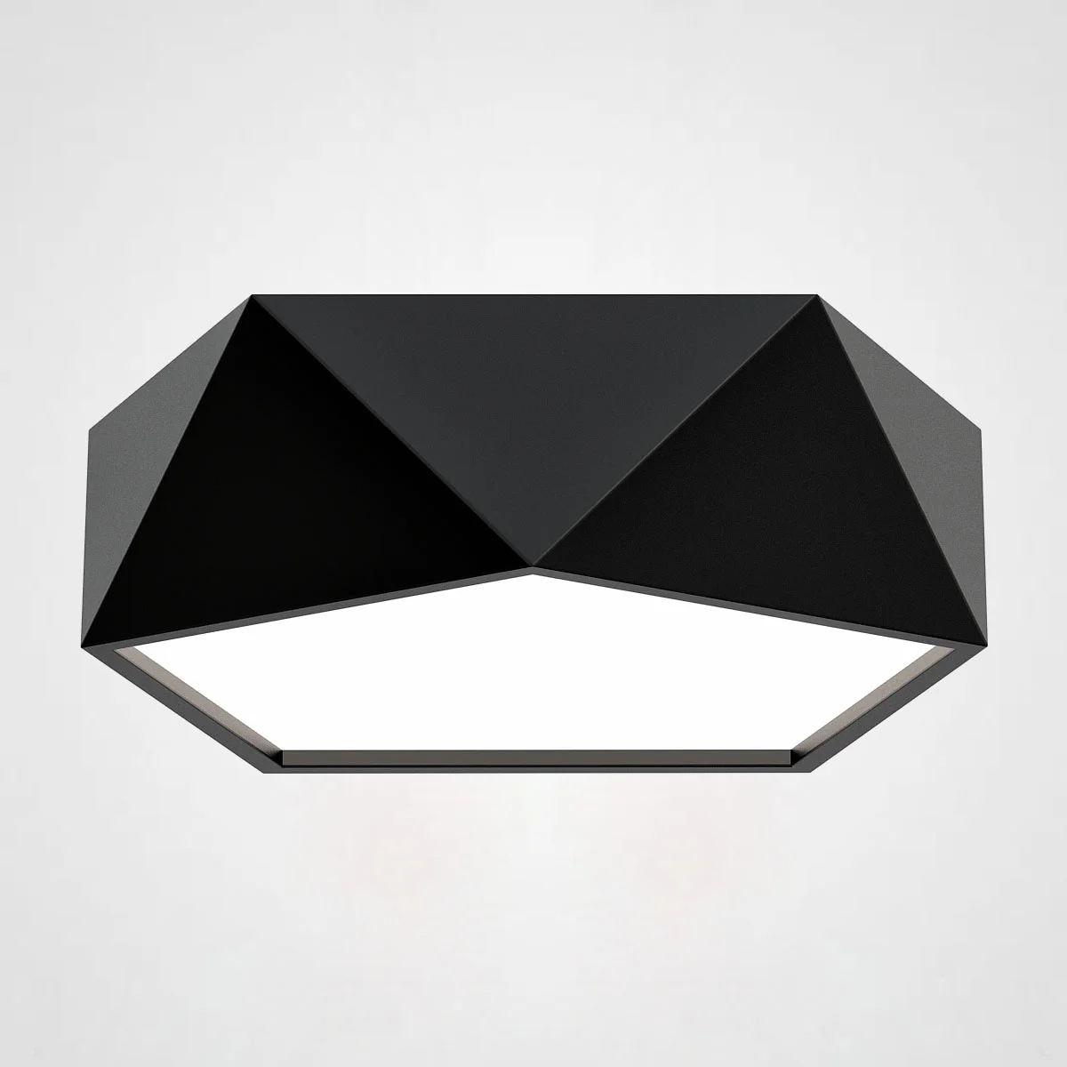 Потолочный светодиодный светильник GEOMETRIC Black D40 - изображение 1