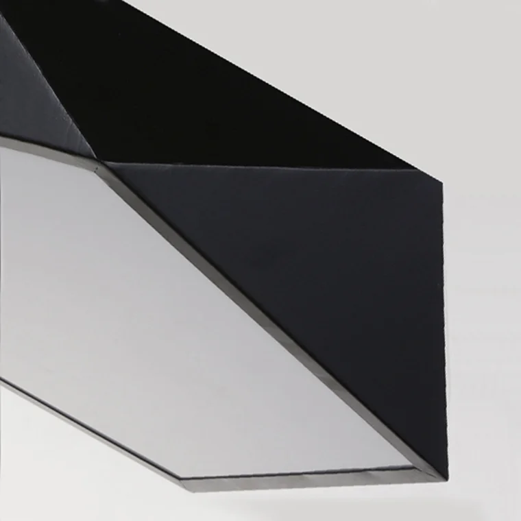 Потолочный светодиодный светильник GEOMETRIC Black D40 - миниатюра 10