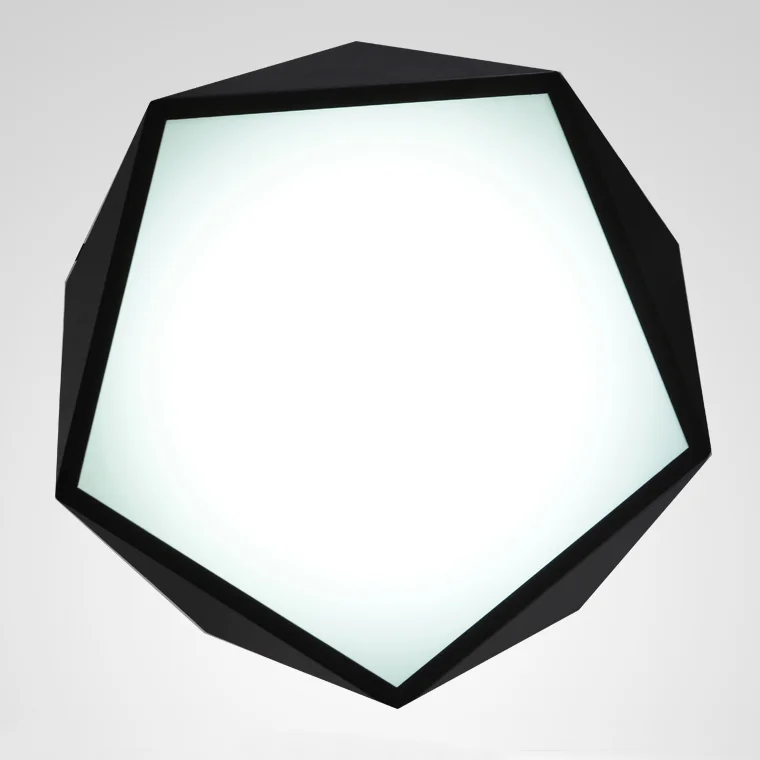 Потолочный светодиодный светильник GEOMETRIC Black D40 - миниатюра 7