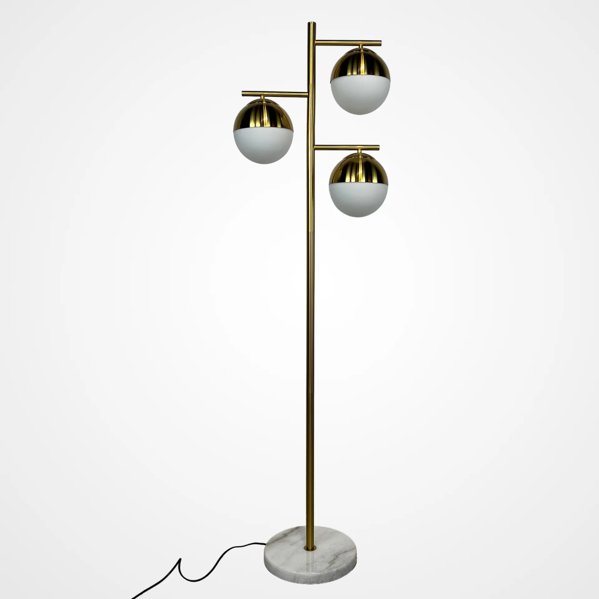 Торшер Geneva Glass Floor Lamp Triple - изображение 1