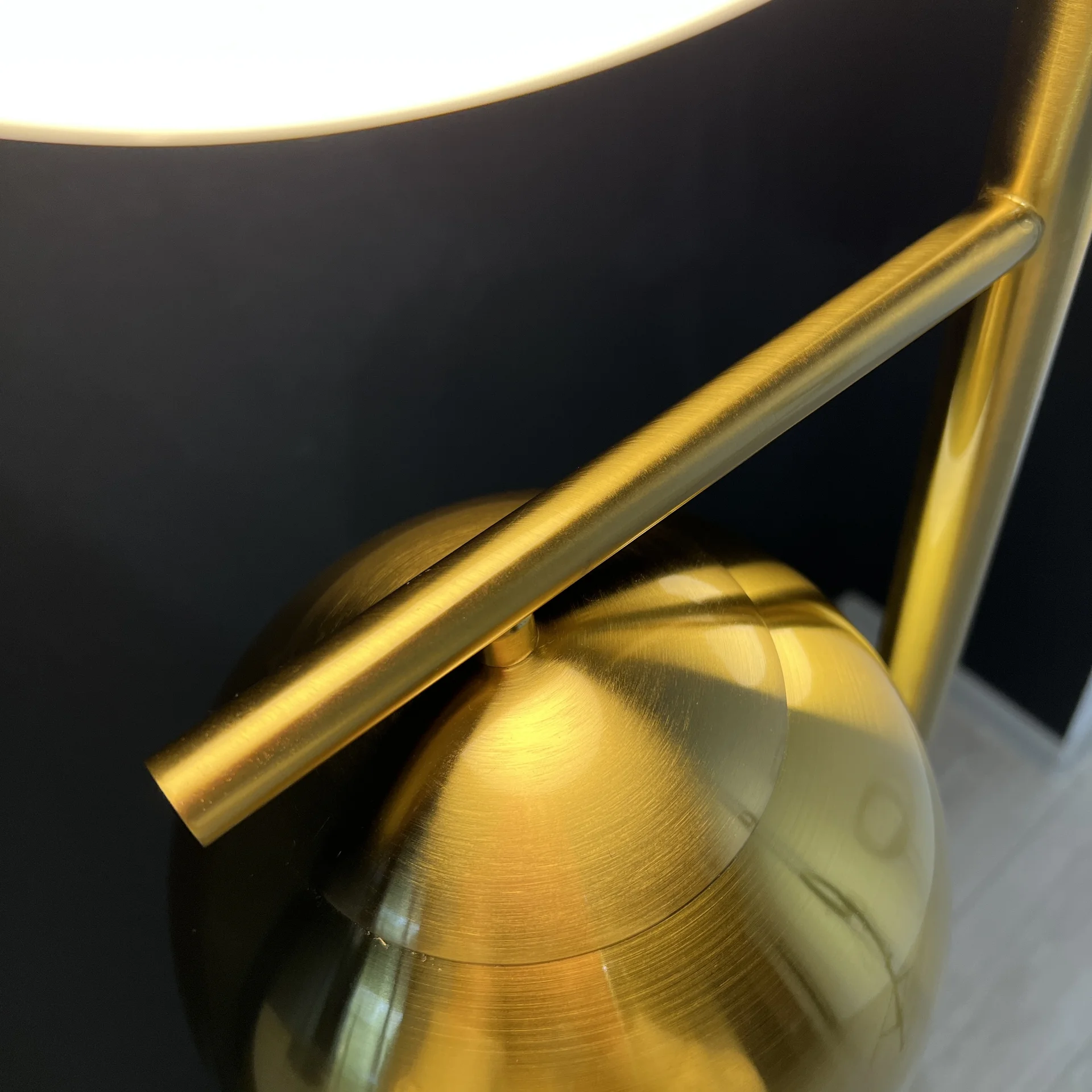 Торшер Geneva Glass Floor Lamp Triple - миниатюра 11