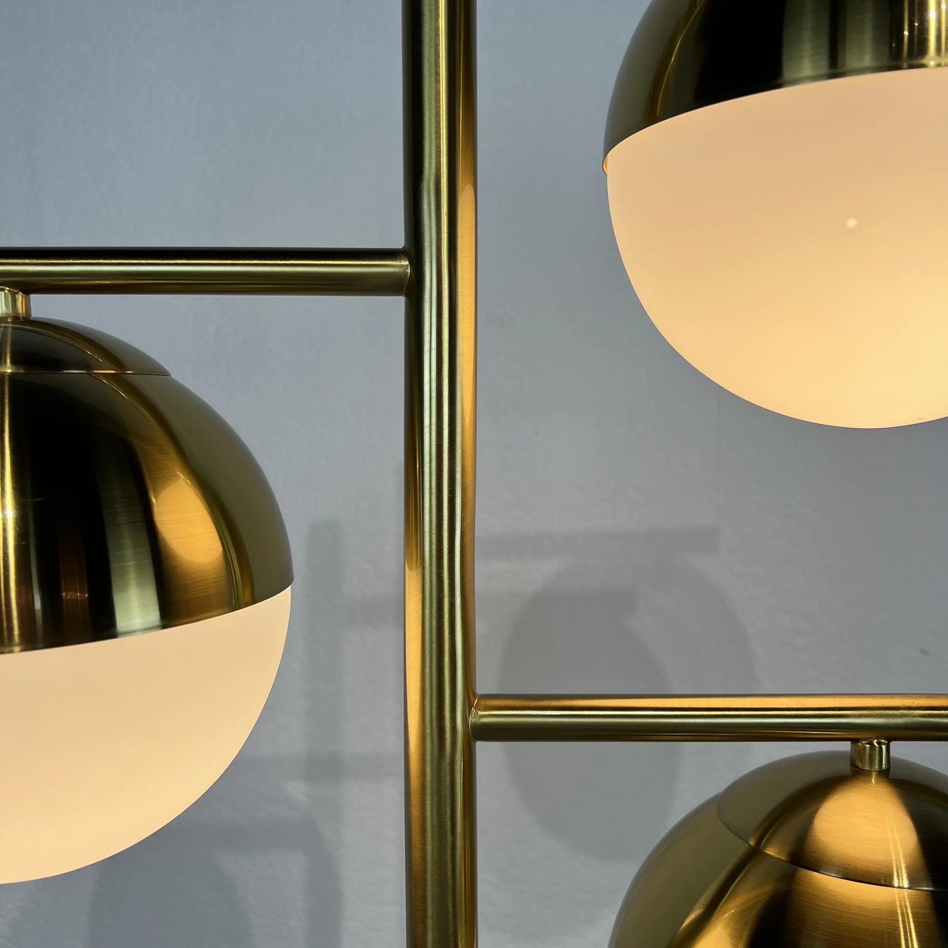 Торшер Geneva Glass Floor Lamp Triple - миниатюра 14