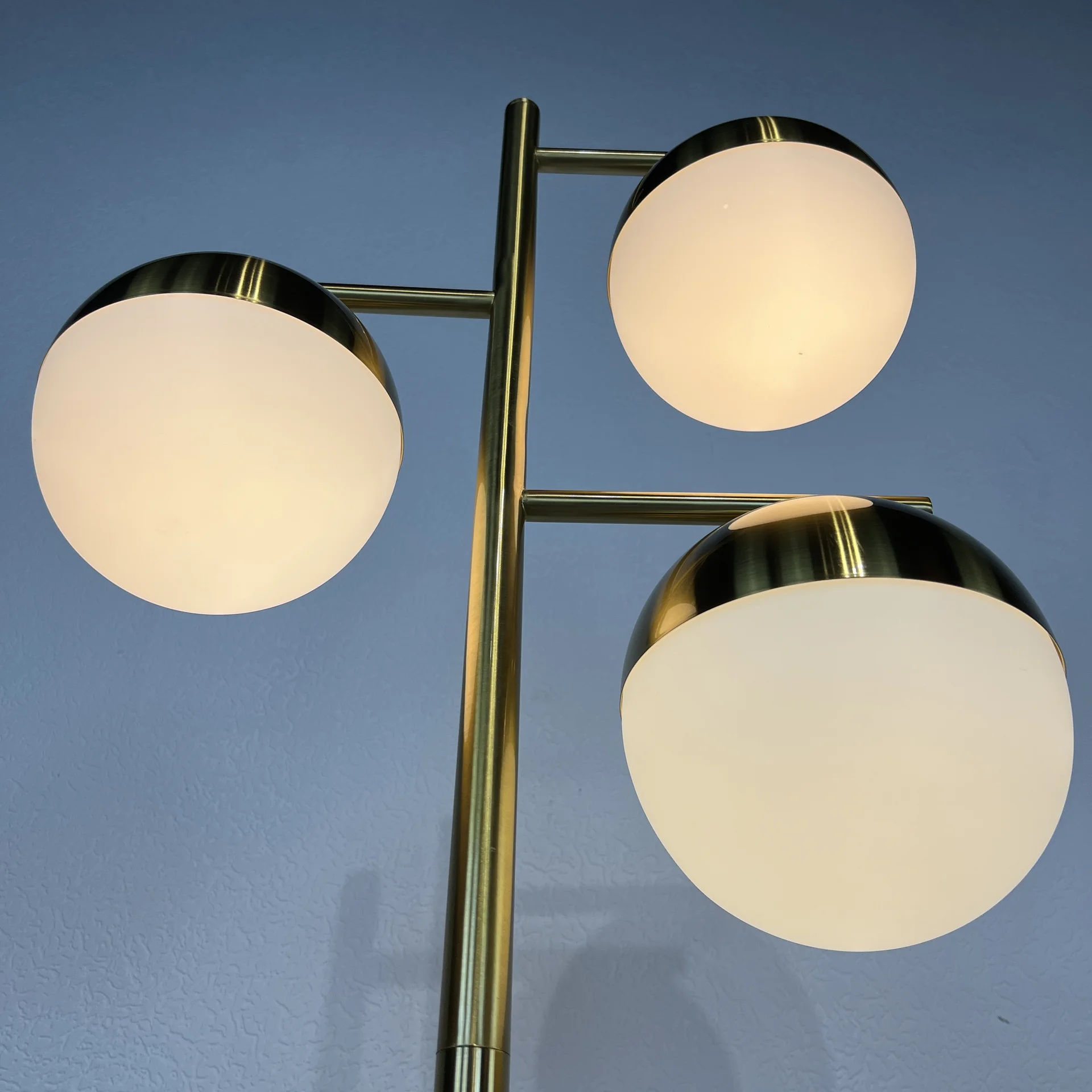 Торшер Geneva Glass Floor Lamp Triple - миниатюра 15