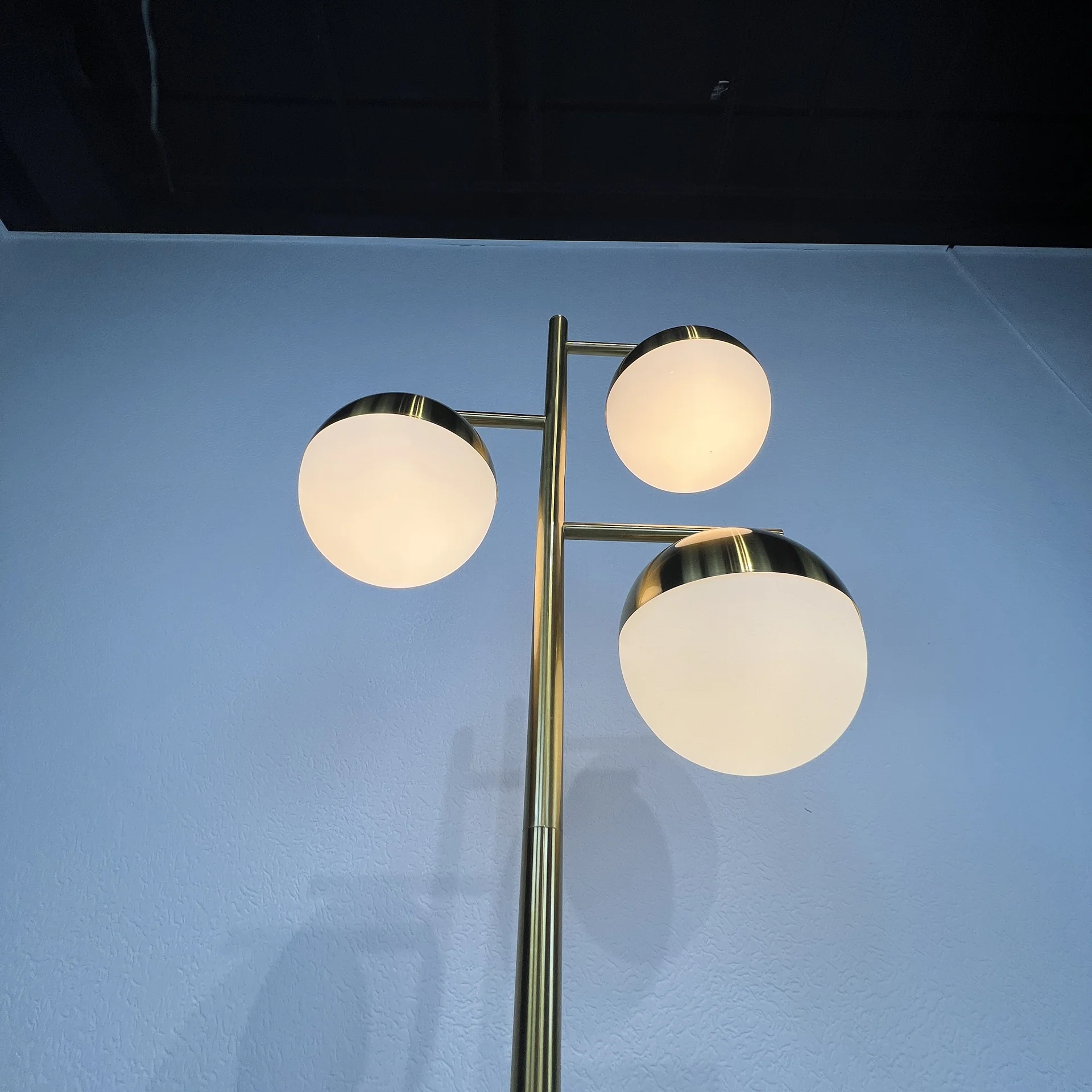 Торшер Geneva Glass Floor Lamp Triple - миниатюра 16