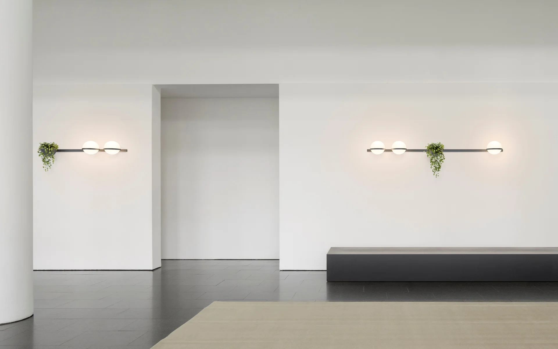 Бра PALMA Wall lamp 1 шар - миниатюра 2