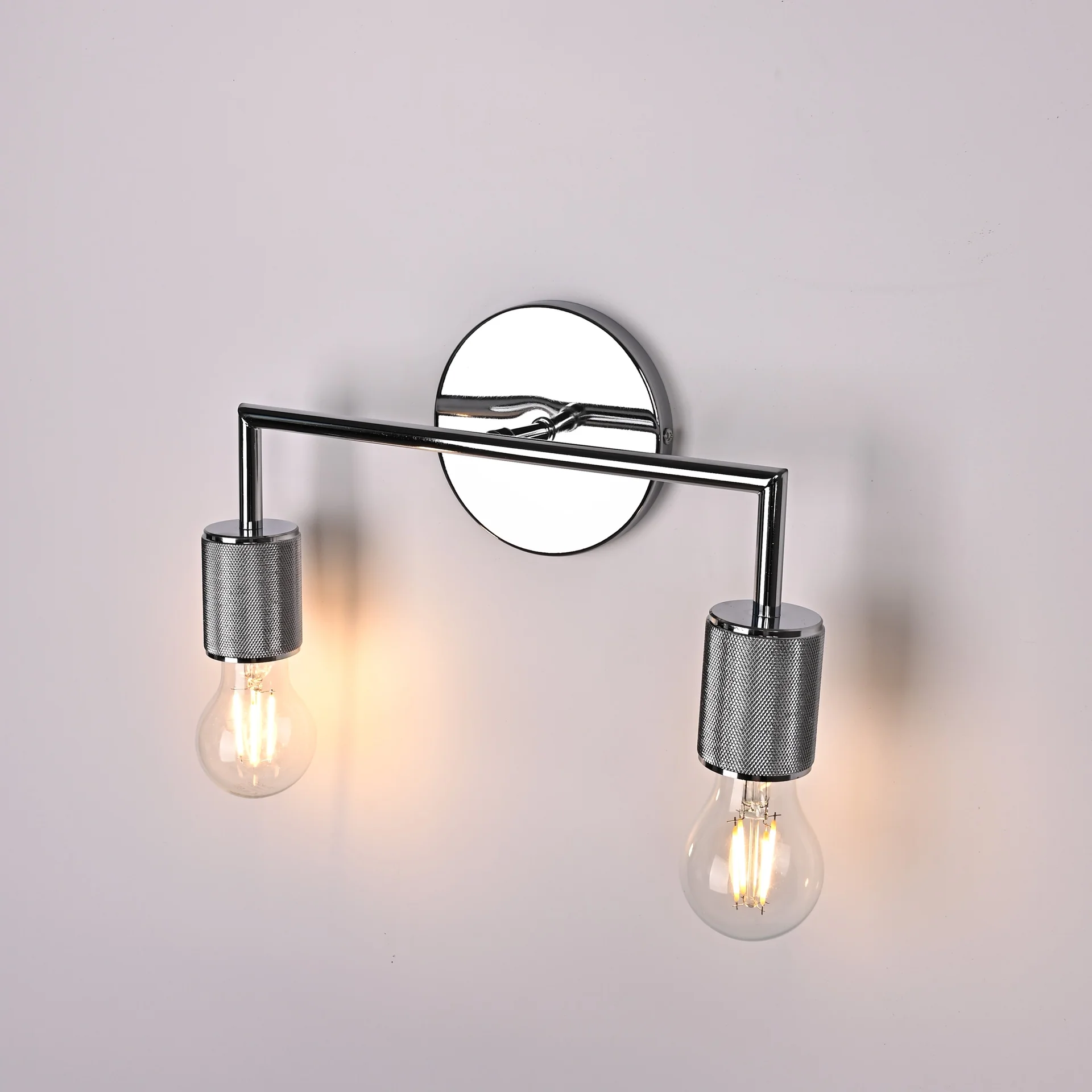 Бра RH Utilitaire Double Sconce Silver - миниатюра 3