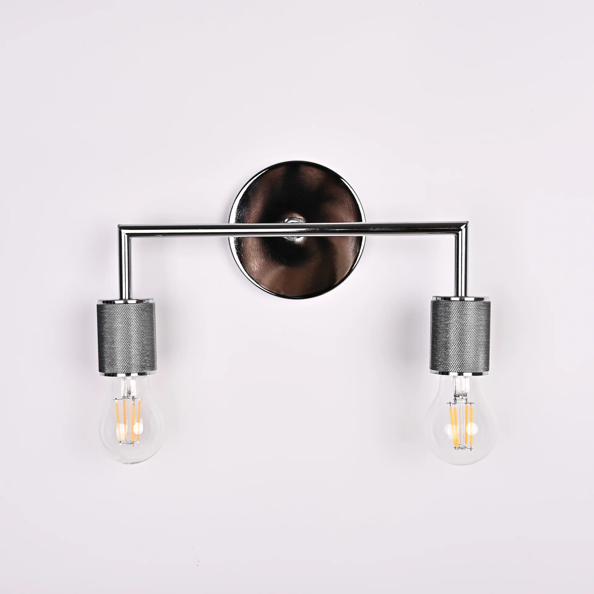 Бра RH Utilitaire Double Sconce Silver - миниатюра 7