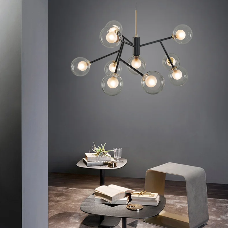 Подвесная люстра PEARL L5 Grey - миниатюра 7
