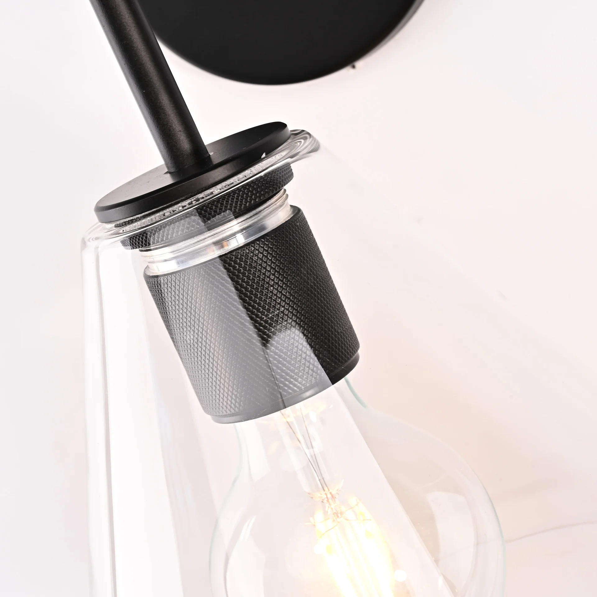 Бра RH Utilitaire Funnel Shade Single Sconce Black - миниатюра 4