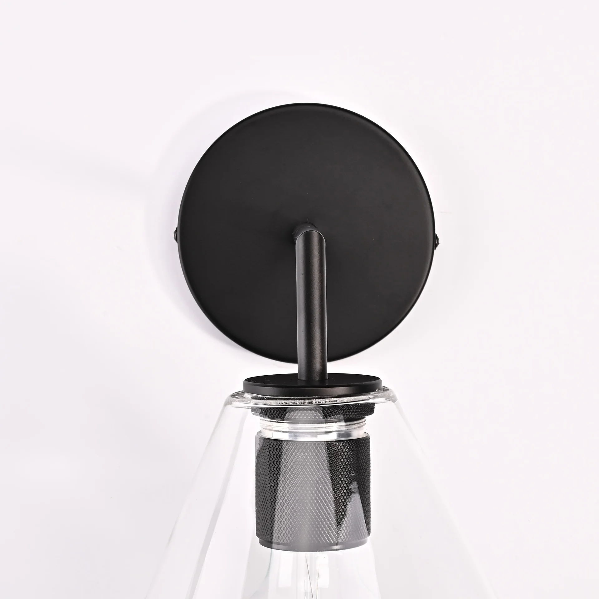 Бра RH Utilitaire Funnel Shade Single Sconce Black - миниатюра 6