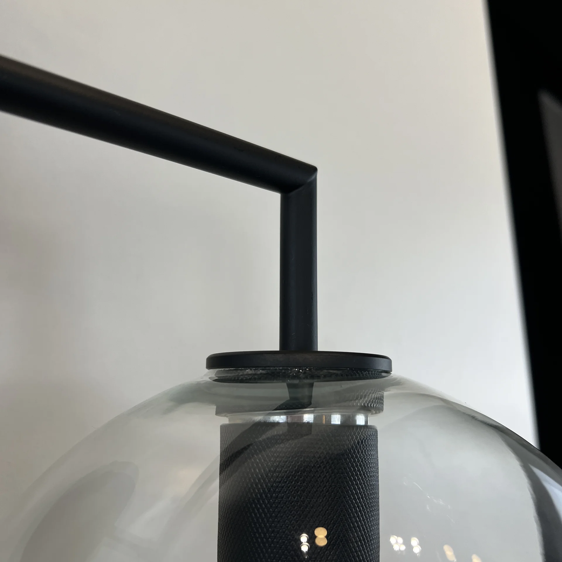 Бра RH Utilitaire Globe Shade Double Sconce Black - миниатюра 11