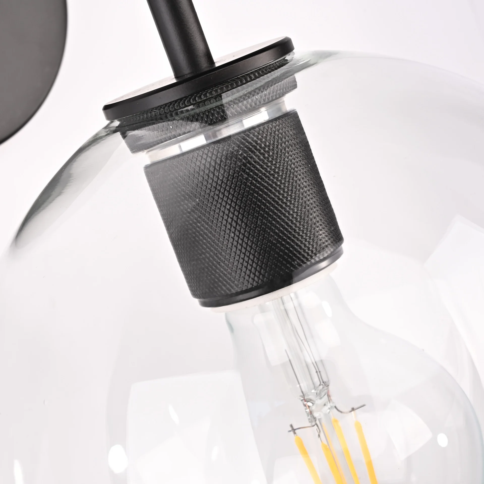Бра RH Utilitaire Globe Shade Single Sconce Black - миниатюра 8