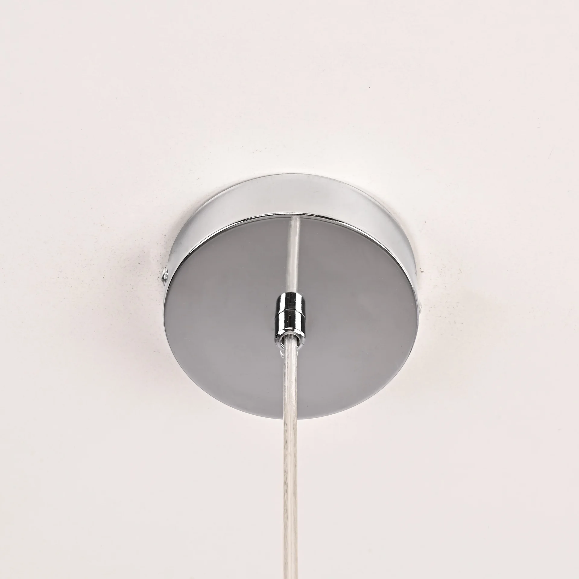 Люстра RH Utilitaire Disk Triple Pendant Silver - миниатюра 4