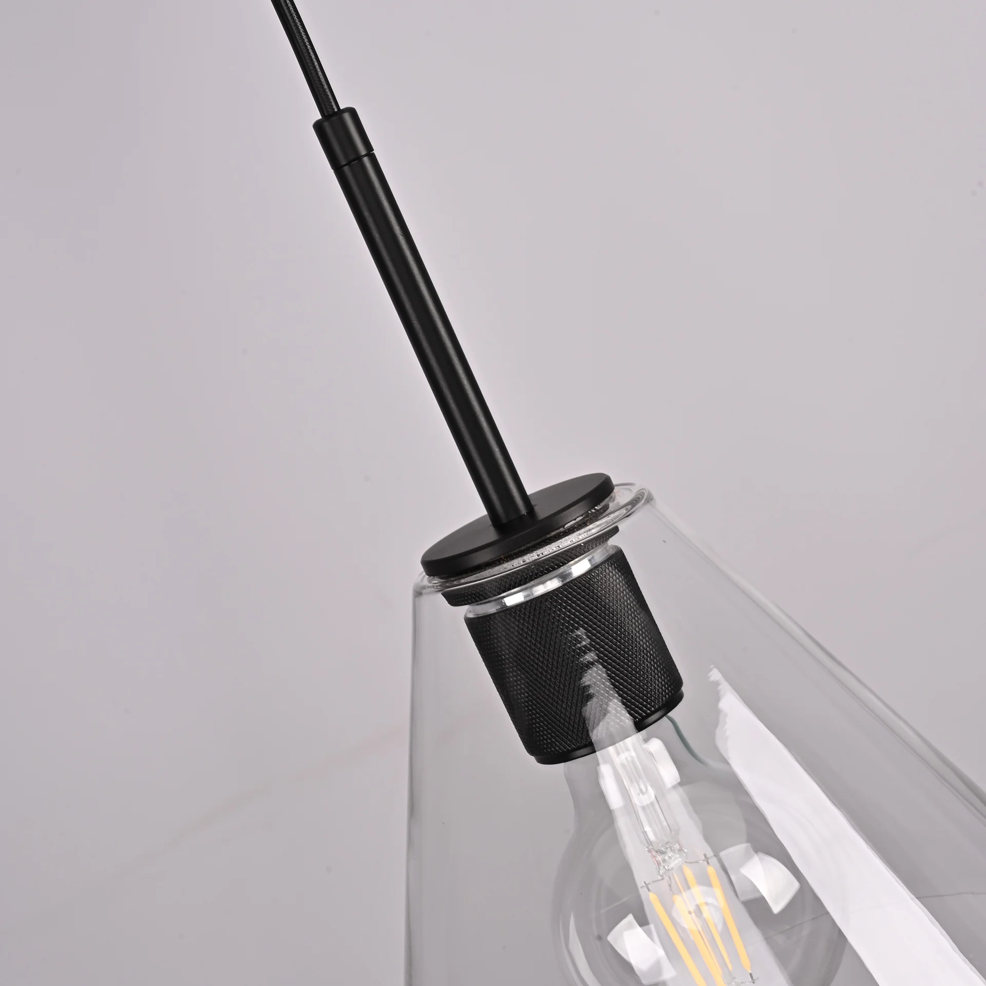 Подвесной светильник RH Utilitaire Funnel Pendant Black - миниатюра 2