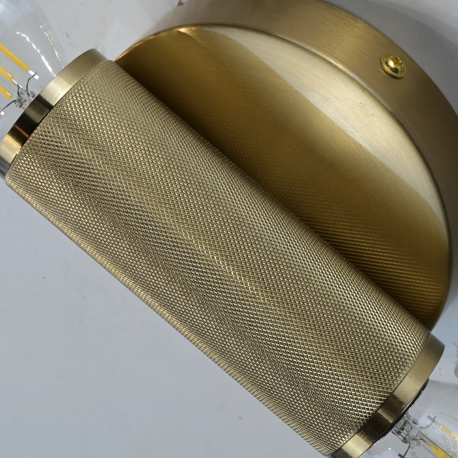 Бра RH Utilitaire Inline Sconce Brass - миниатюра 7