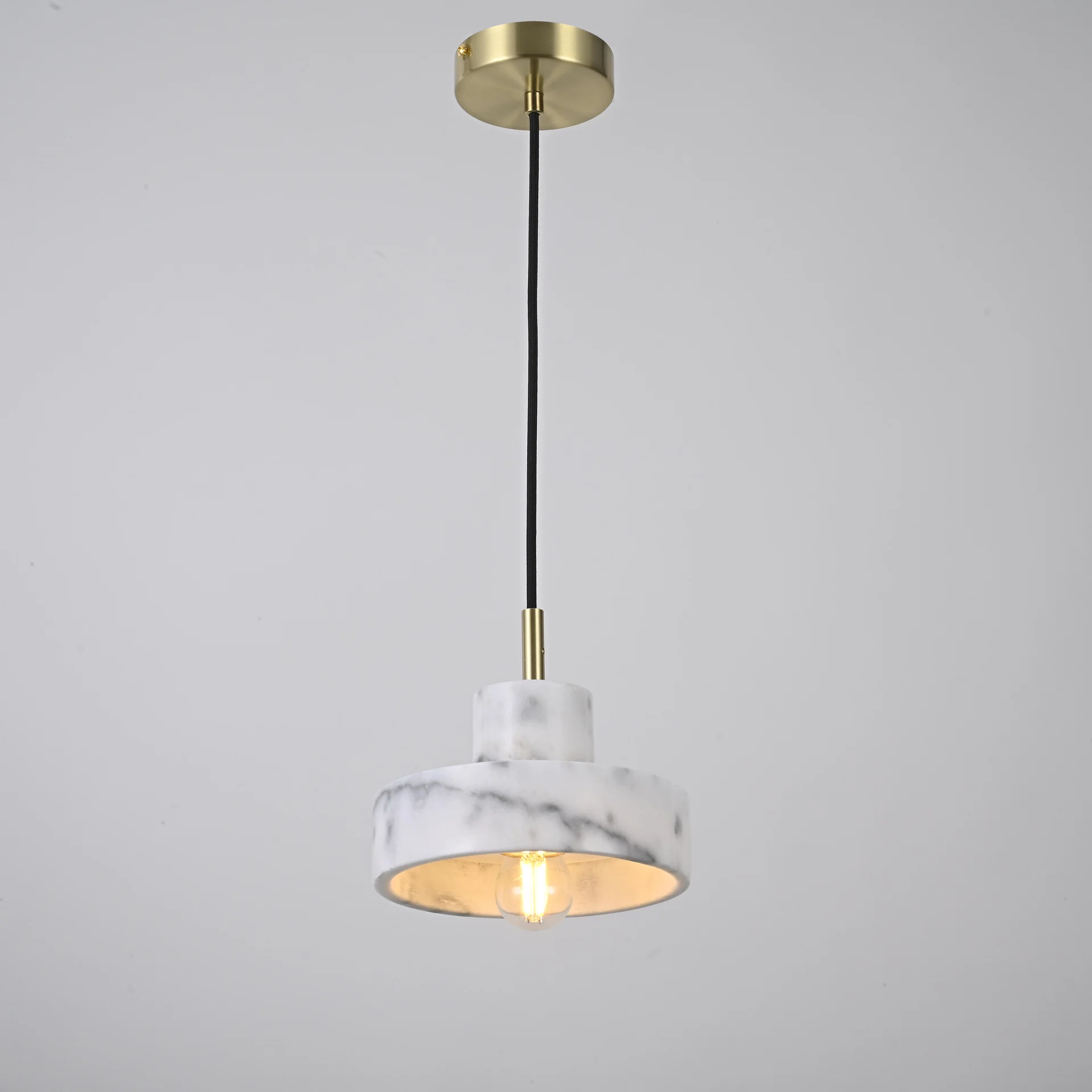 Подвесной светильник STONE PENDANT White by ImperiumLoft - миниатюра 2