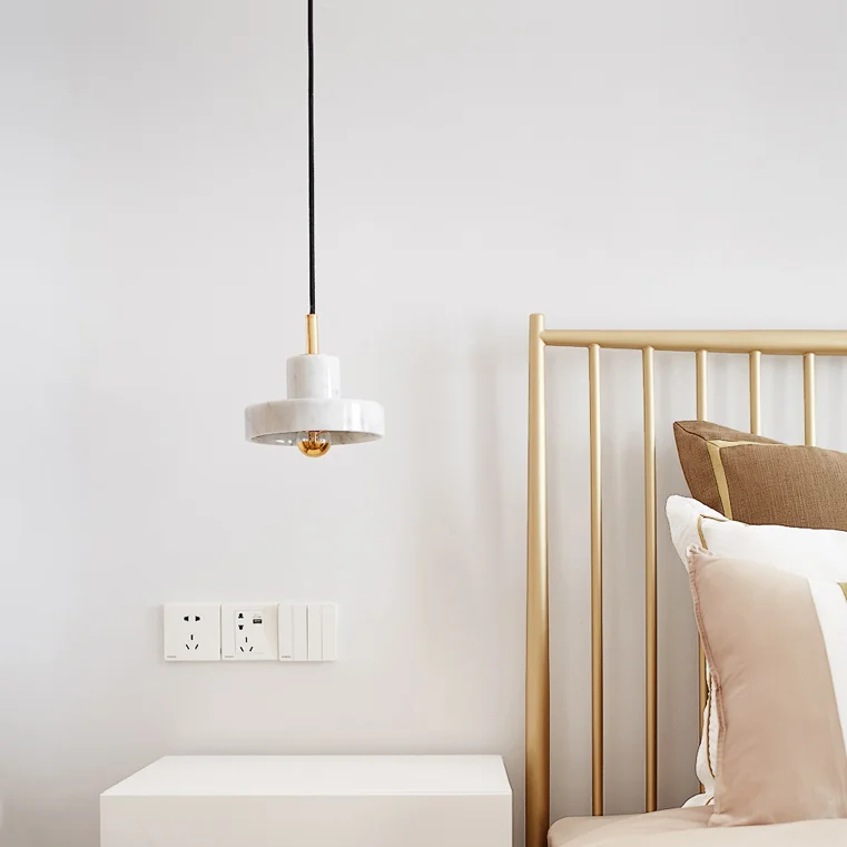 Подвесной светильник STONE PENDANT White by ImperiumLoft - миниатюра 8