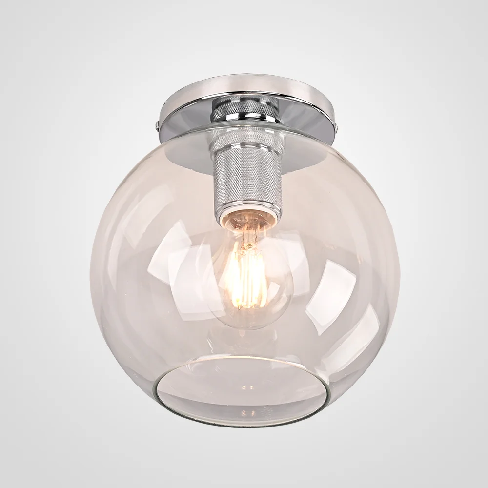 Потолочный светильник RH Utilitaire Globe Shade Flushmount - изображение 1
