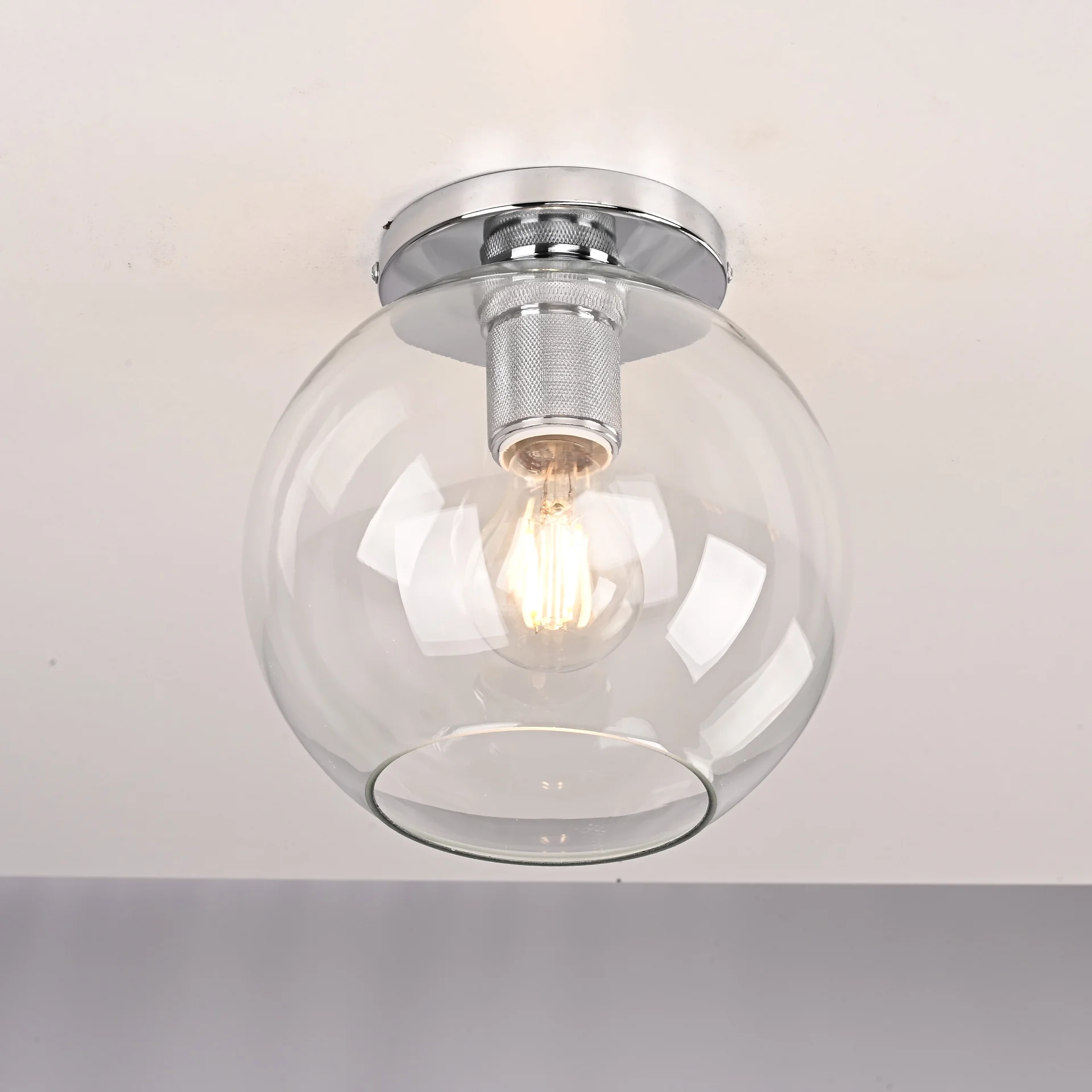 Потолочный светильник RH Utilitaire Globe Shade Flushmount - миниатюра 2