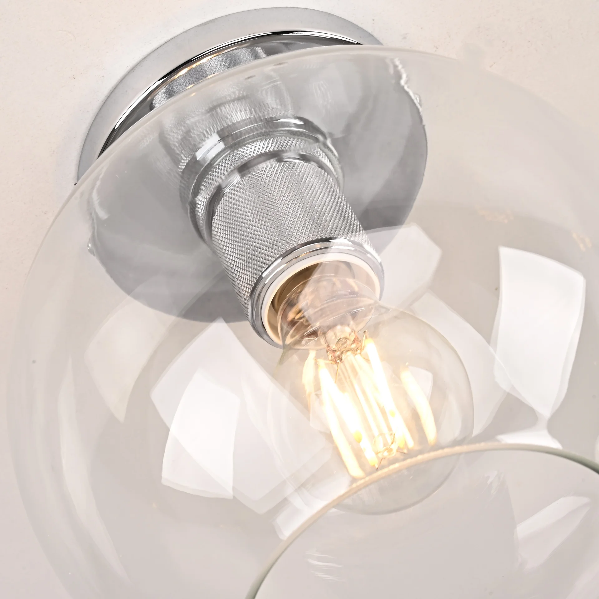 Потолочный светильник RH Utilitaire Globe Shade Flushmount - миниатюра 3