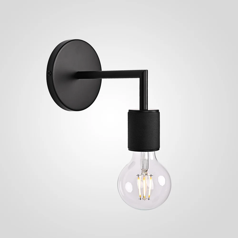 Бра RH Utilitaire Single Sconce Black - изображение 1