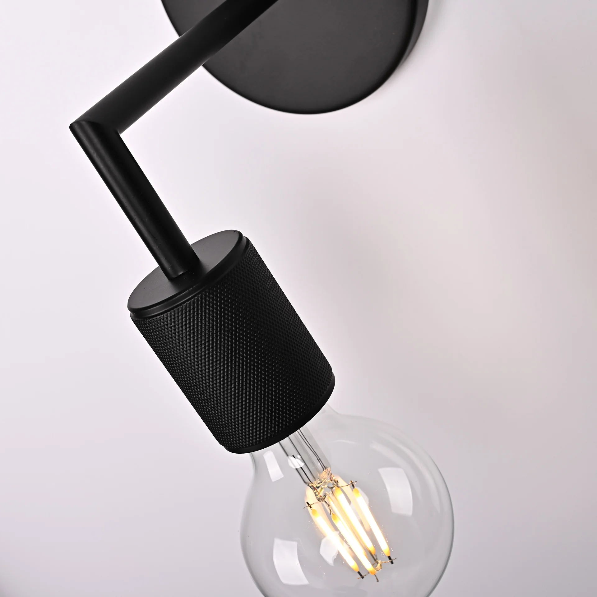 Бра RH Utilitaire Single Sconce Black - миниатюра 4