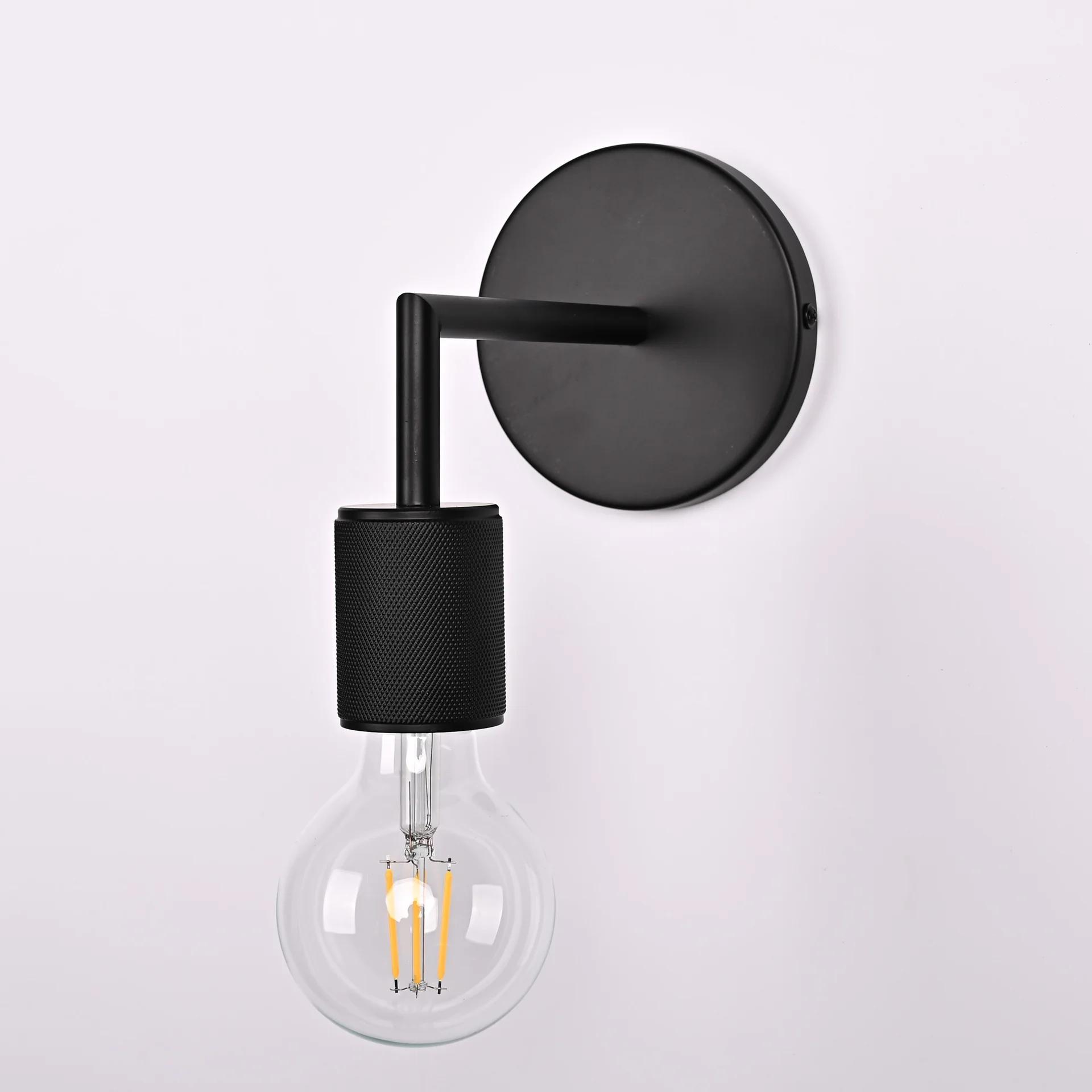 Бра RH Utilitaire Single Sconce Black - миниатюра 7