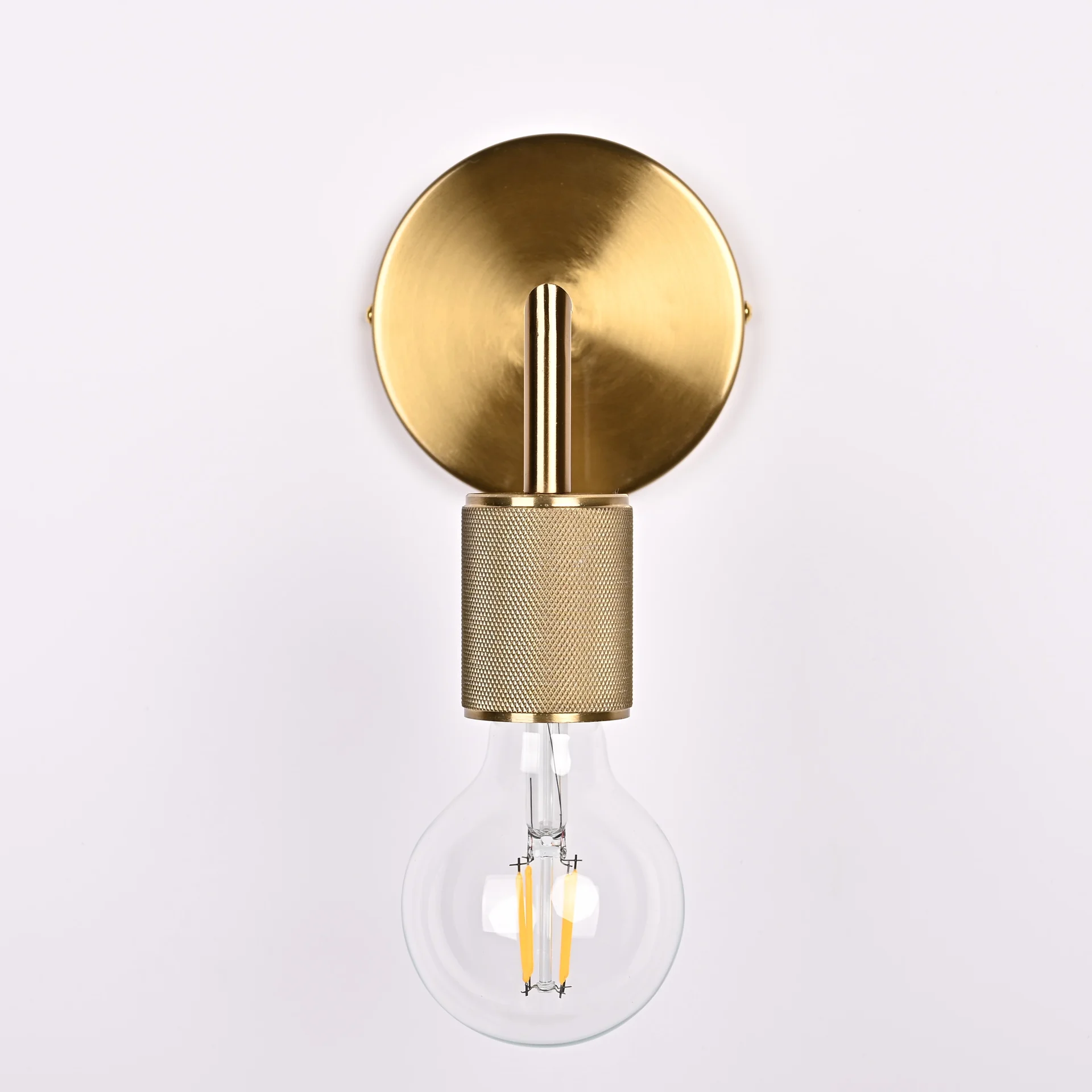 Бра RH Utilitaire Single Sconce Brass - миниатюра 4