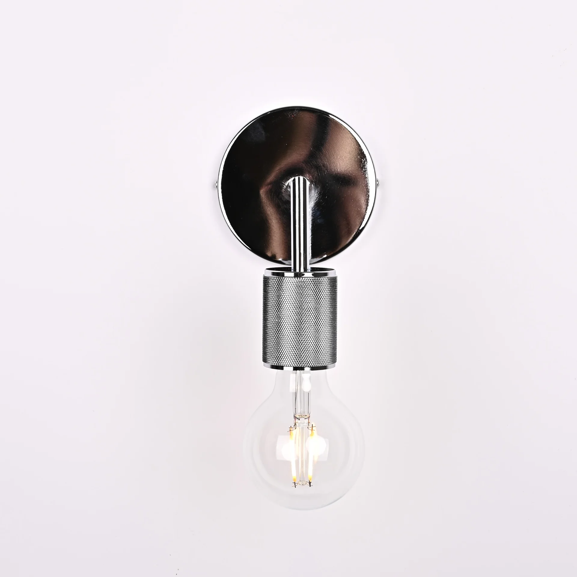 Бра RH Utilitaire Single Sconce Silver - миниатюра 10